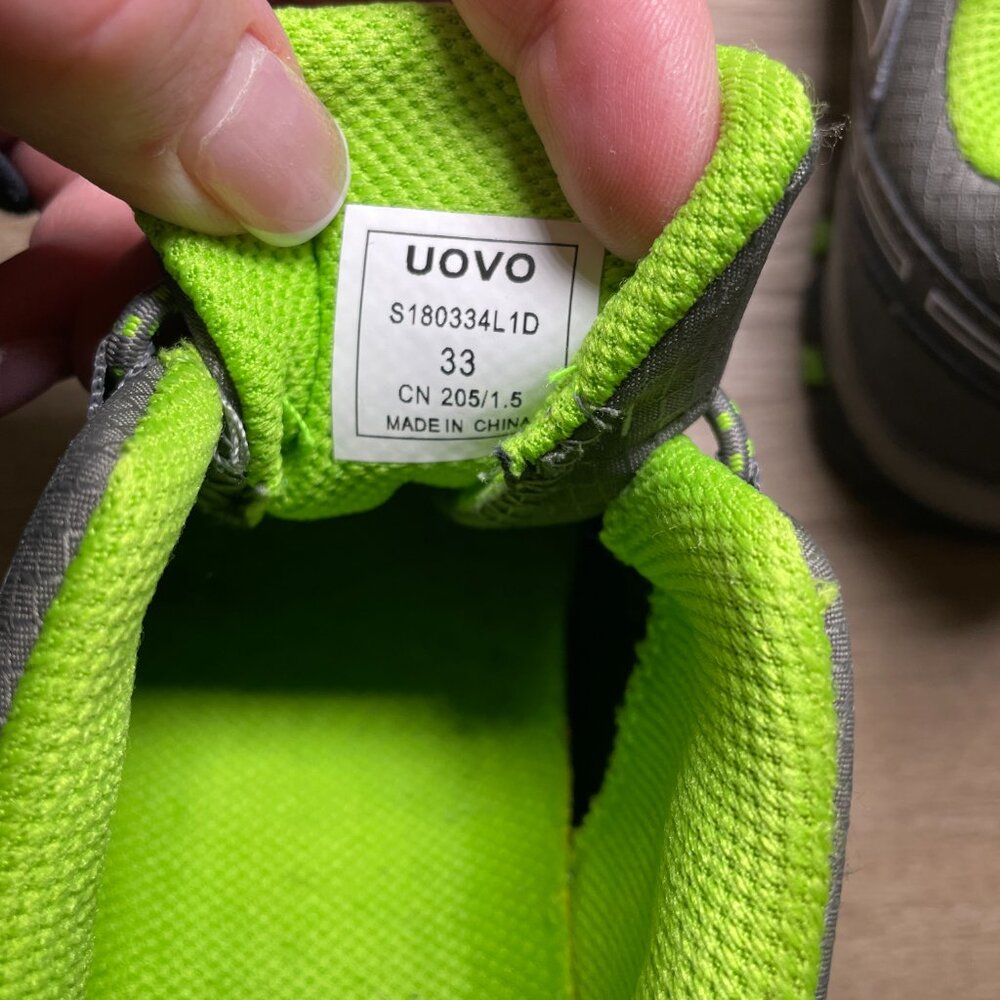 Kids Uovo Outdoor Waterproof Elastic - No Tie Non-Slip Sneakers - Picture 8 of 8